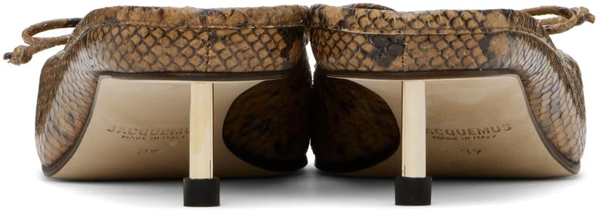 Jacquemus Brown 'Les Mules Basses Ballet' Mules 2