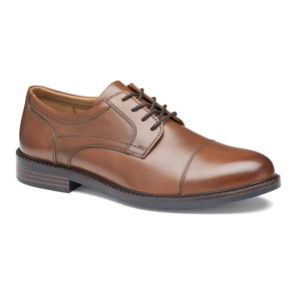 Johnston & Murphy Mason Lace Up Cap Toe Dress Shoes