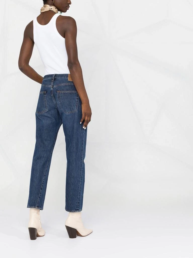 Toteme TOTEME - Straight Leg Cropped Denim Jeans 2