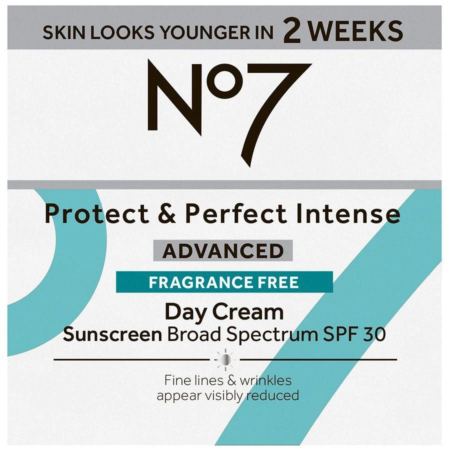 No7 Protect & Perfect Intense Advanced Fragrance Free Day Cream SPF 30 5