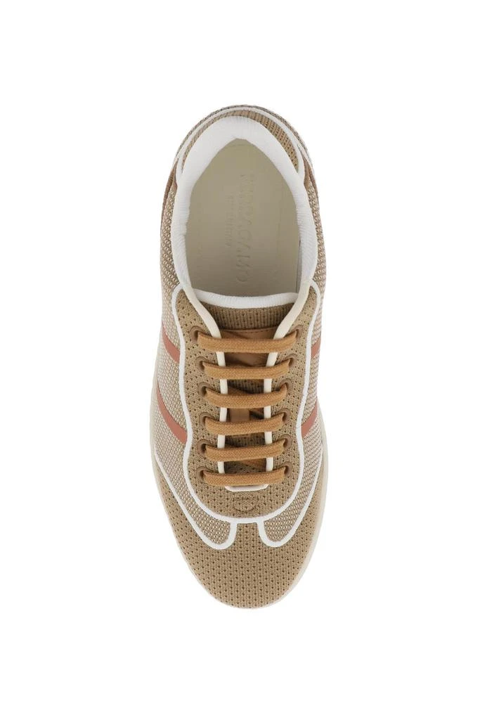 FERRAGAMO low-top sneakers in technical knit 2