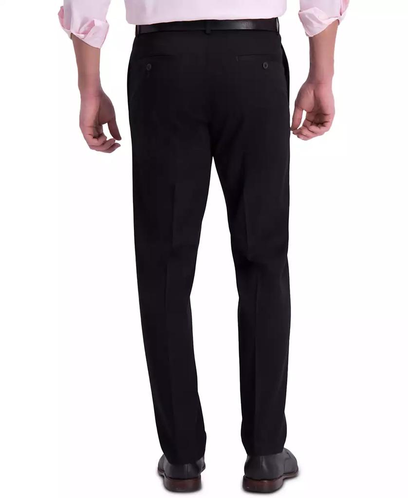 Haggar Men’s Iron Free Premium Khaki Straight-Fit Flat-Front Pant
