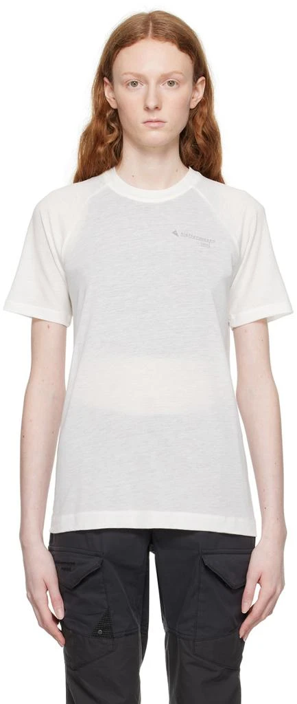 Klättermusen White Groa T-Shirt 1