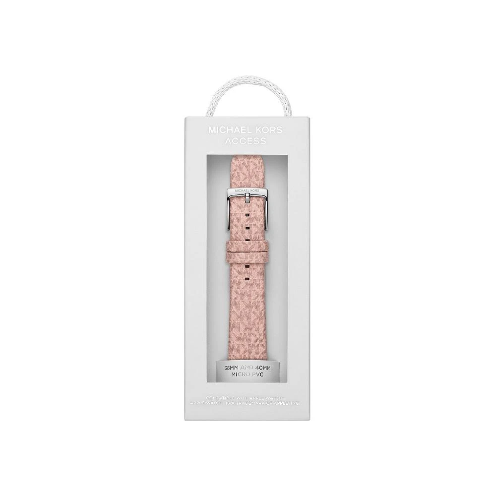 Michael Kors Micro Logo Blush PVC 38/40mm Band for Apple Watch® 3