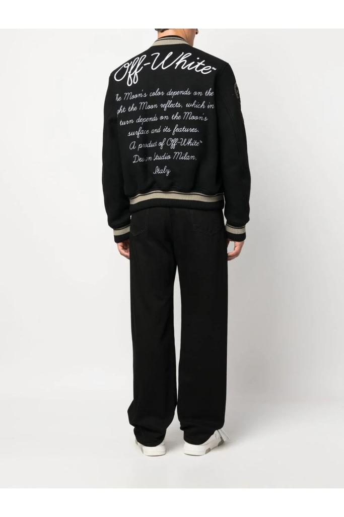 undefined Moon Phase Bomber Black