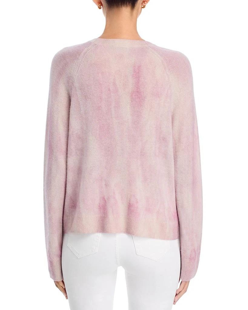 Lafayette 148 New York Printed Raglan Cashmere Sweater 3