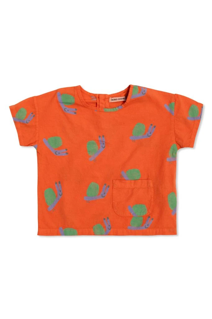 Bobo Choses T-shirt with pocket 1