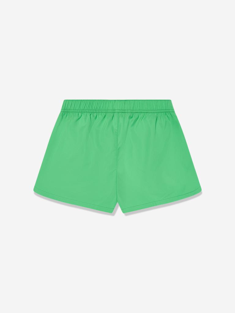 Ralph Lauren Girls Athletic Logo Shorts in Green