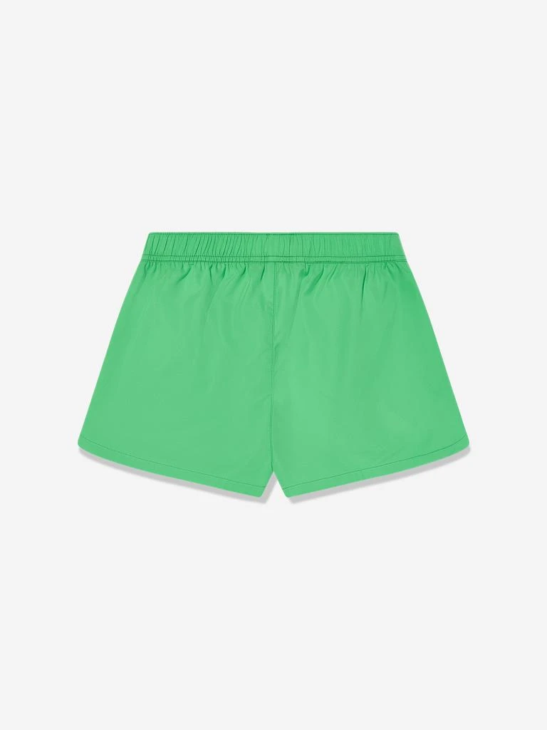 Ralph Lauren Girls Athletic Logo Shorts in Green 2