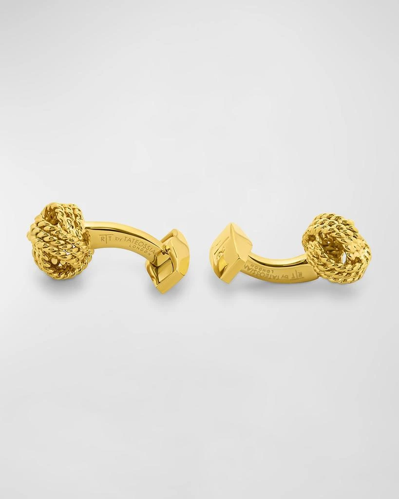 Tateossian Men's Braided Knot Cufflinks 2