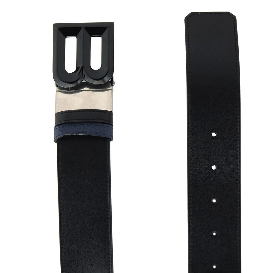 Bally Bally B-Logo Buckle Reversible Leather Belt, Size 100 cm 3