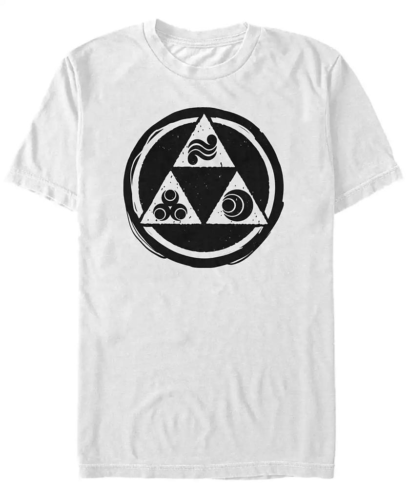 Nintendo Nintendo Men's Legend of Zelda Triforce Symbols Short Sleeve T-Shirt