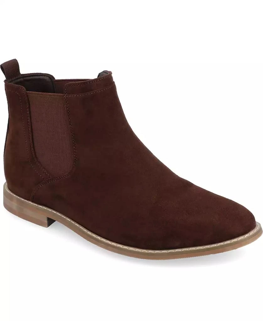 Vance Co. Men's Marshall Tru Comfort Foam Pull-On Round Toe Chelsea Boots 1