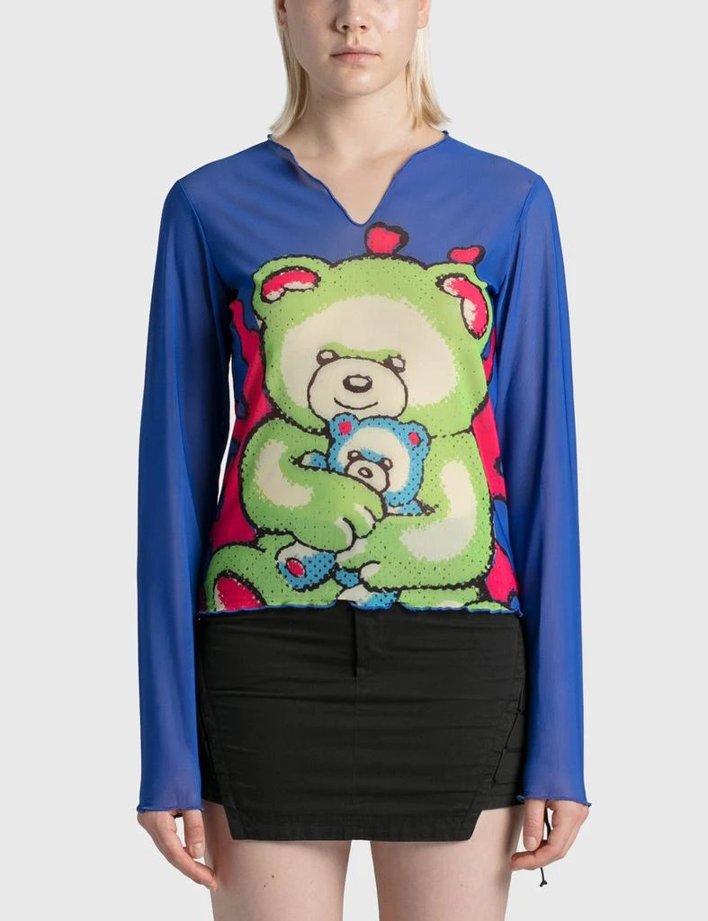 Brain Dead Teddy Hyper Mesh Top 1
