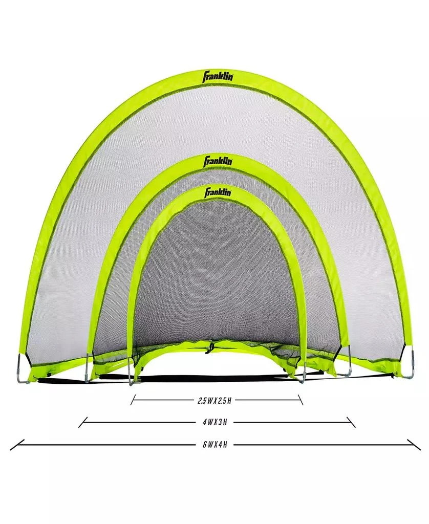 Franklin Pop-Up Dome Shaped Goals-6' X 4' (2 Pack) 8
