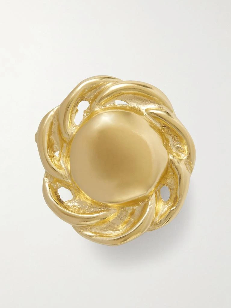 YSSO Echo Idyll Gold-plated Brooch