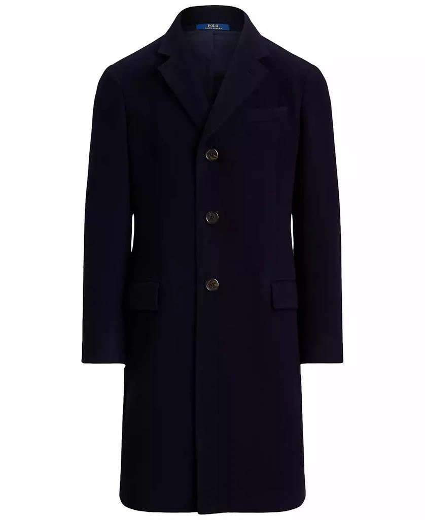 Ralph Lauren Men's Tailored Melton Topcoat 5