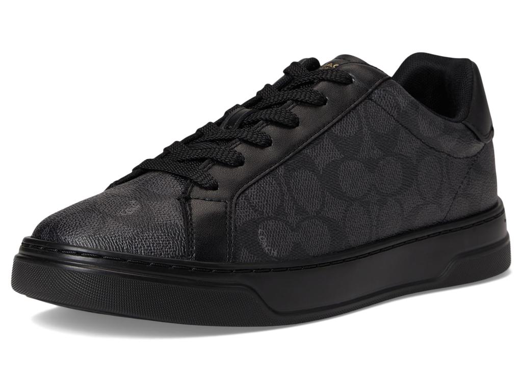 スニーカー COACH Signature Sneaker 25cm CI313 Coach High Line Sneaker In Signature Canvas - Casual Shoes
