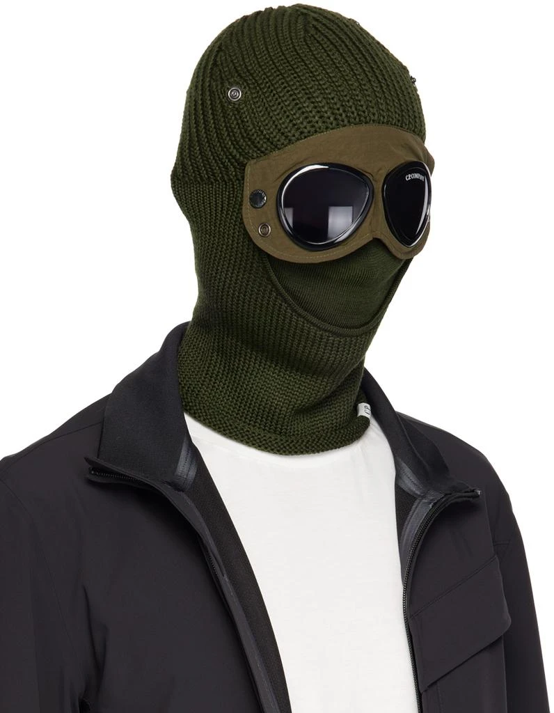 C.P. Company Green Goggle Balaclava 4