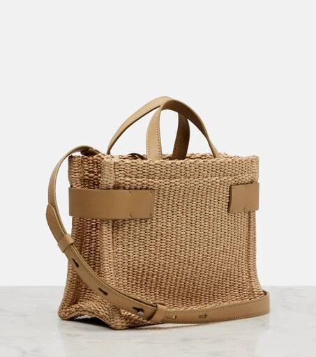 Brunello Cucinelli Essence Large raffia tote bag 4