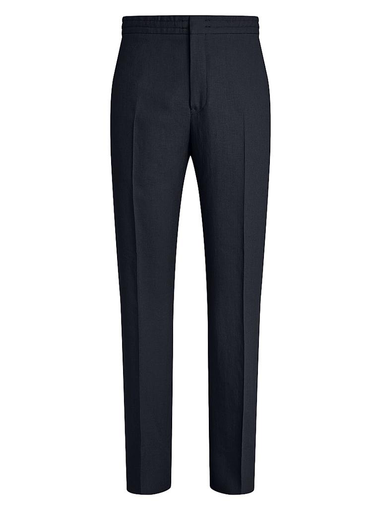 Zegna Wool Flannel Trousers - Pants - Free Shipping - BeyondStyle