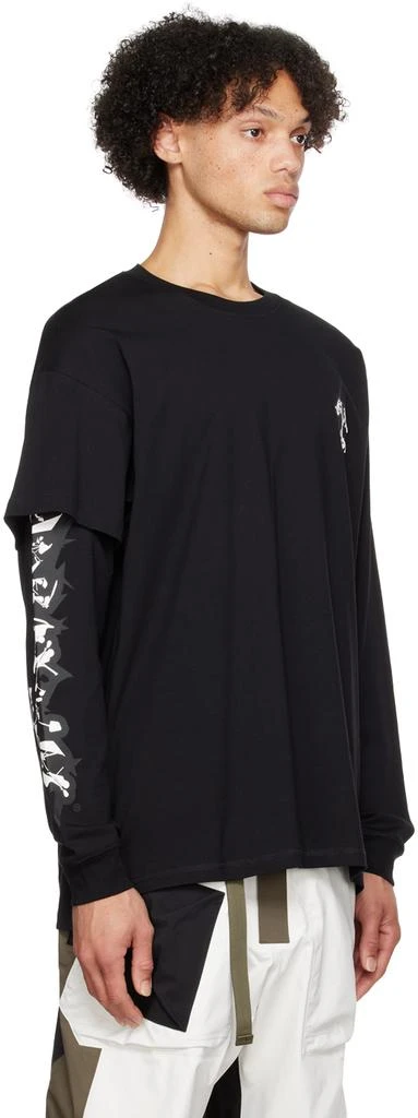 ACRONYM® Black Layered Long Sleeve T-Shirt 2