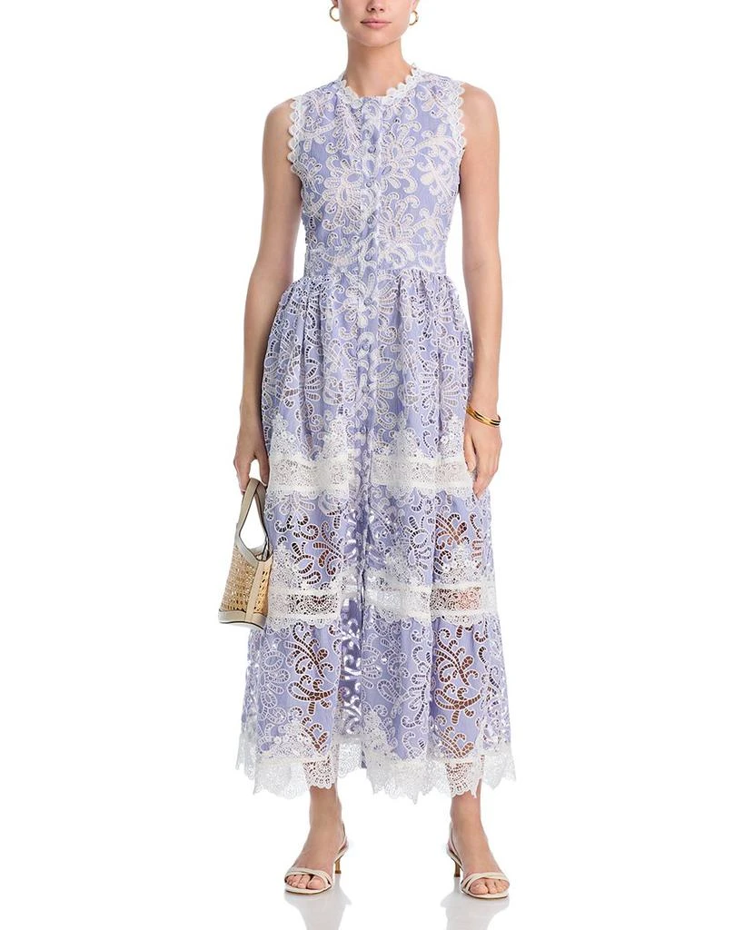 Waimari Gaia Eyelet Embroidered Dress 3