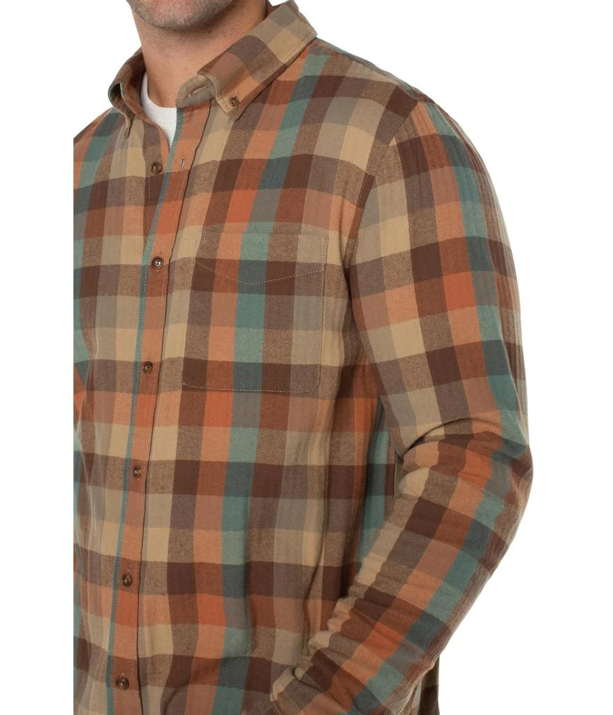 Liverpool Flannel Shirt with Button Collar 3