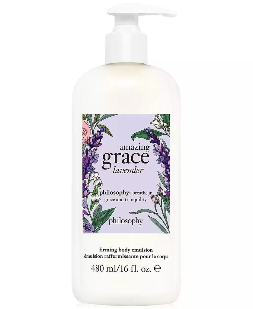 philosophy Amazing Grace Lavender Firming Body Emulsion, 16 oz. 1