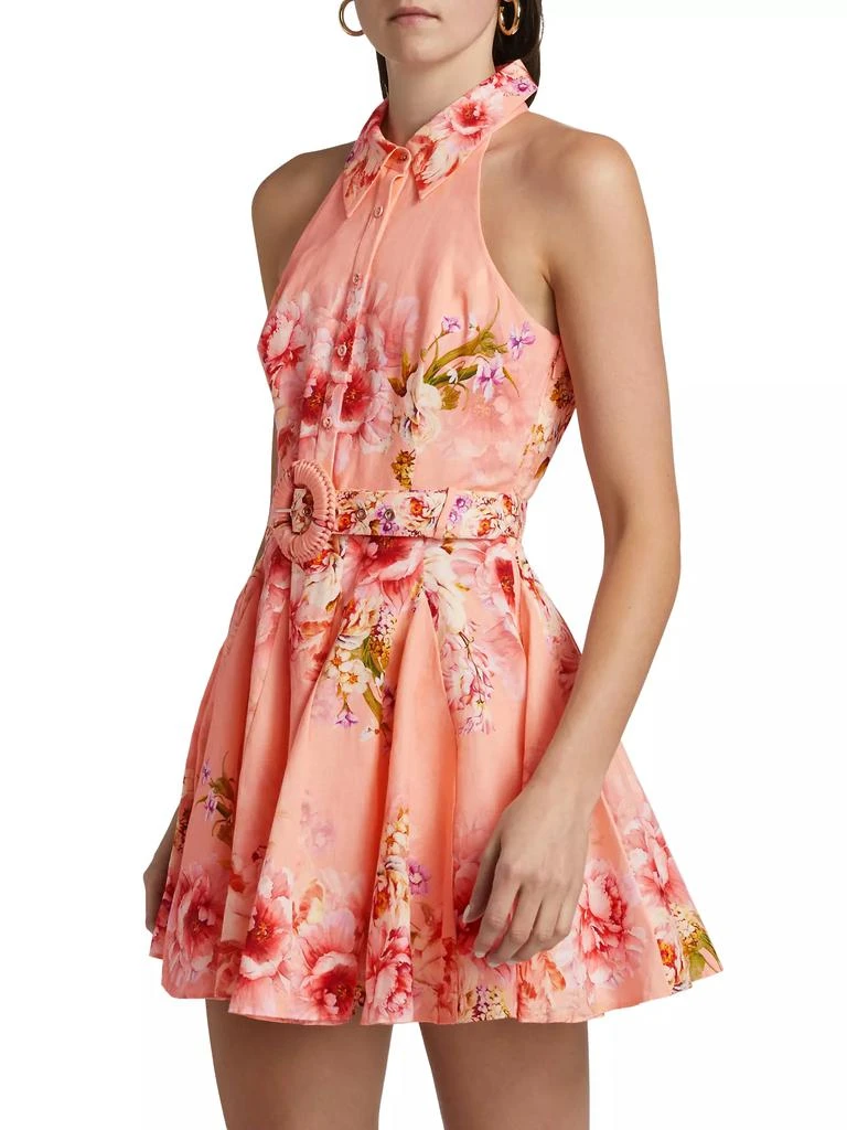 Hemant & Nandita Kavi Floral Belted Minidress 4