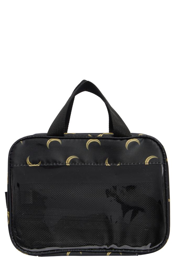 MYTAGALONGS Clear Front Hanging Toiletry Bag