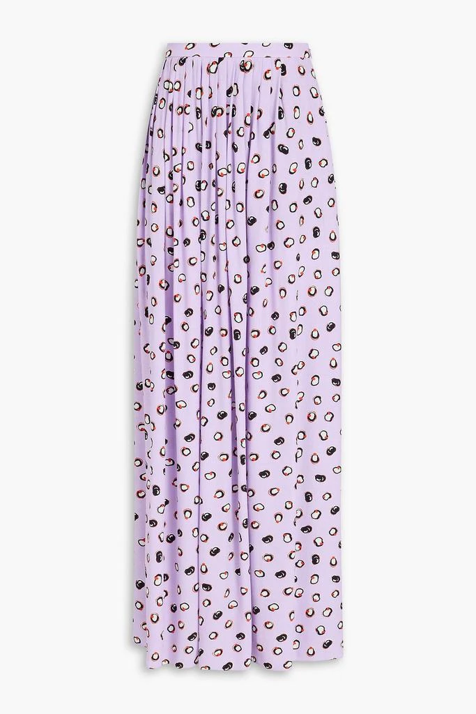 Diane von Furstenberg Chiara printed crepe maxi skirt