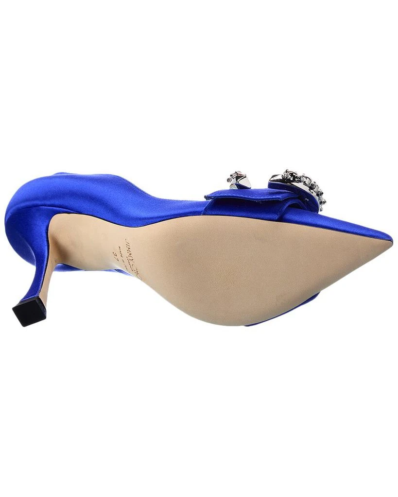 Jimmy Choo Melva 90 Satin Pump 4