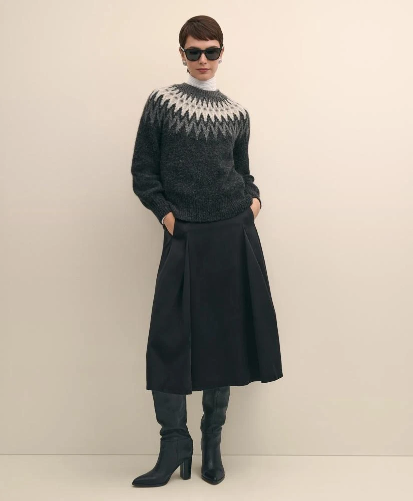 Brooks Brothers Alpaca-Wool Blend Fair Isle Sweater 2