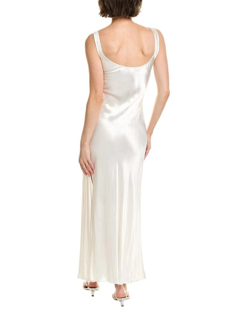 Enza Costa Satin Tank Maxi Dress 2