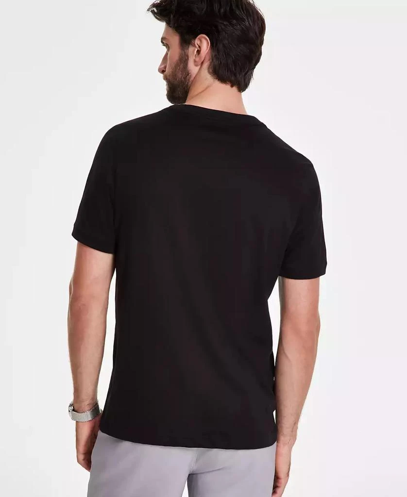 Alfani Men's Mercerized Cotton Short Sleeve Crewneck T-Shirt, Created for Macy's 2