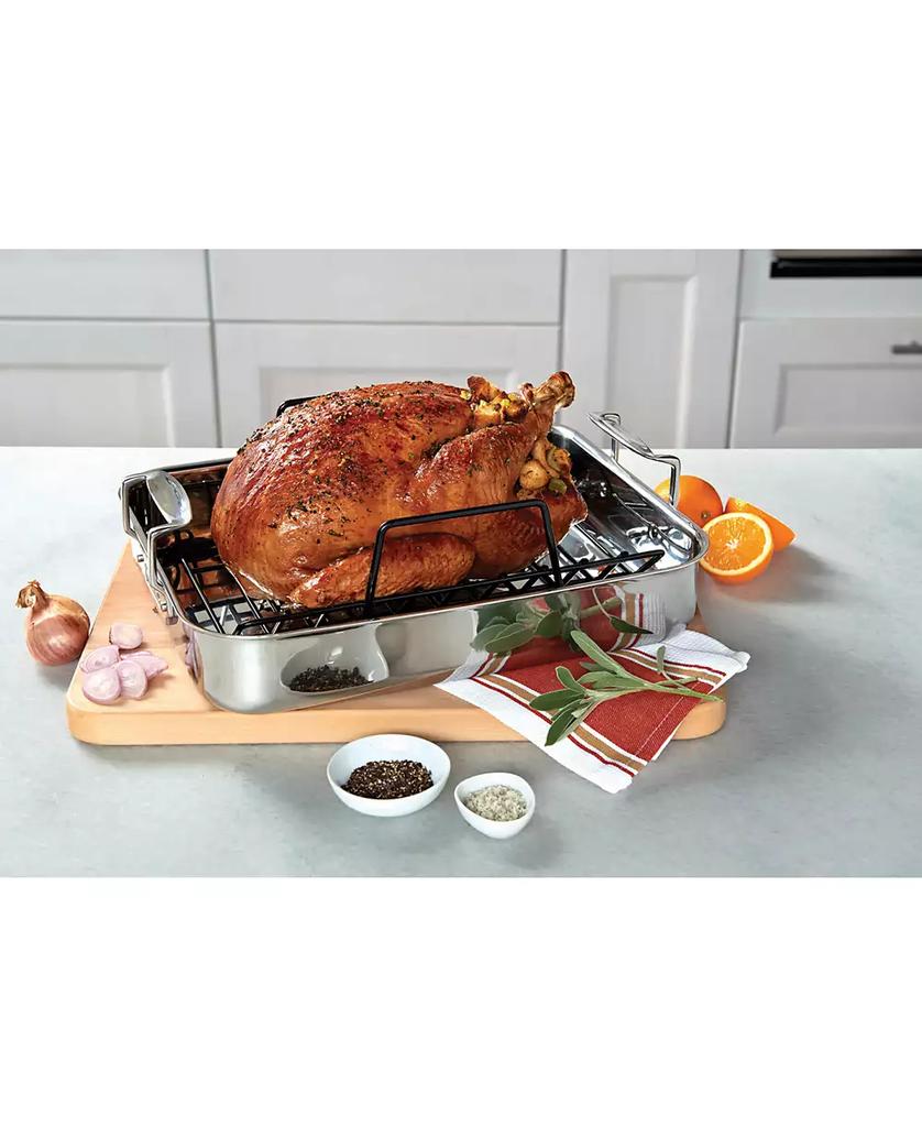 VIKING 3-Ply Stainless Steel Roasting Pan with Nonstick Rack