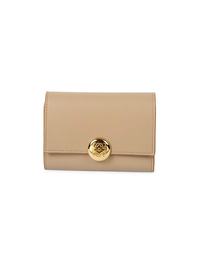 Loewe Pebbled Leather Wallet 1