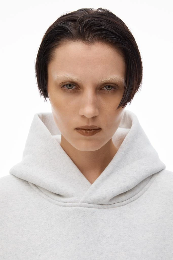 Alexander Wang UNISEX HOODIE IN DENSE FLEECE 5