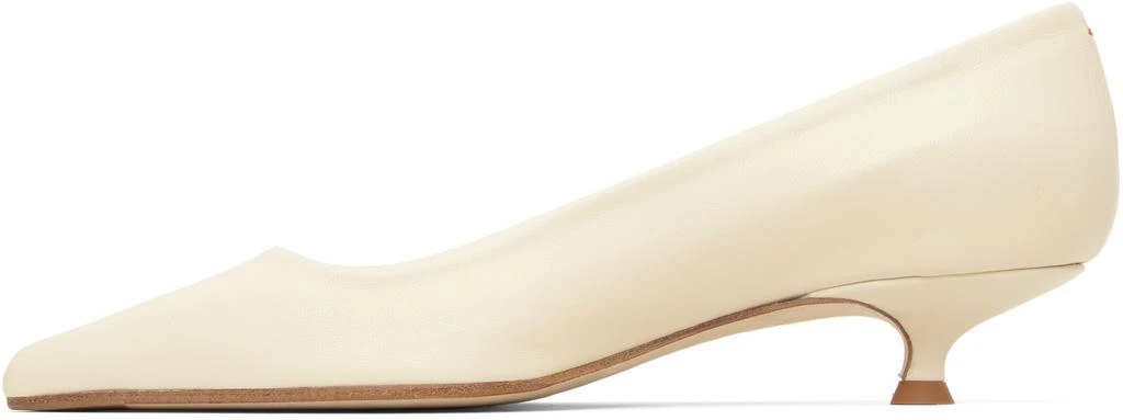 AEYDE Off-White Cari Heels 3