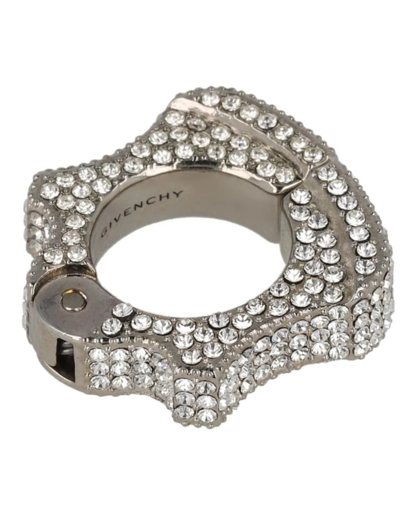 Givenchy Single G Can Crystal-Embellished Earring