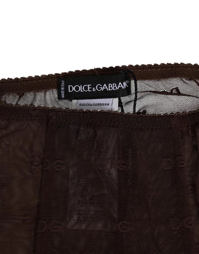 Dolce 
Gabbana Nylon Logo Lace Leggings Pants Women
s Underwear 3