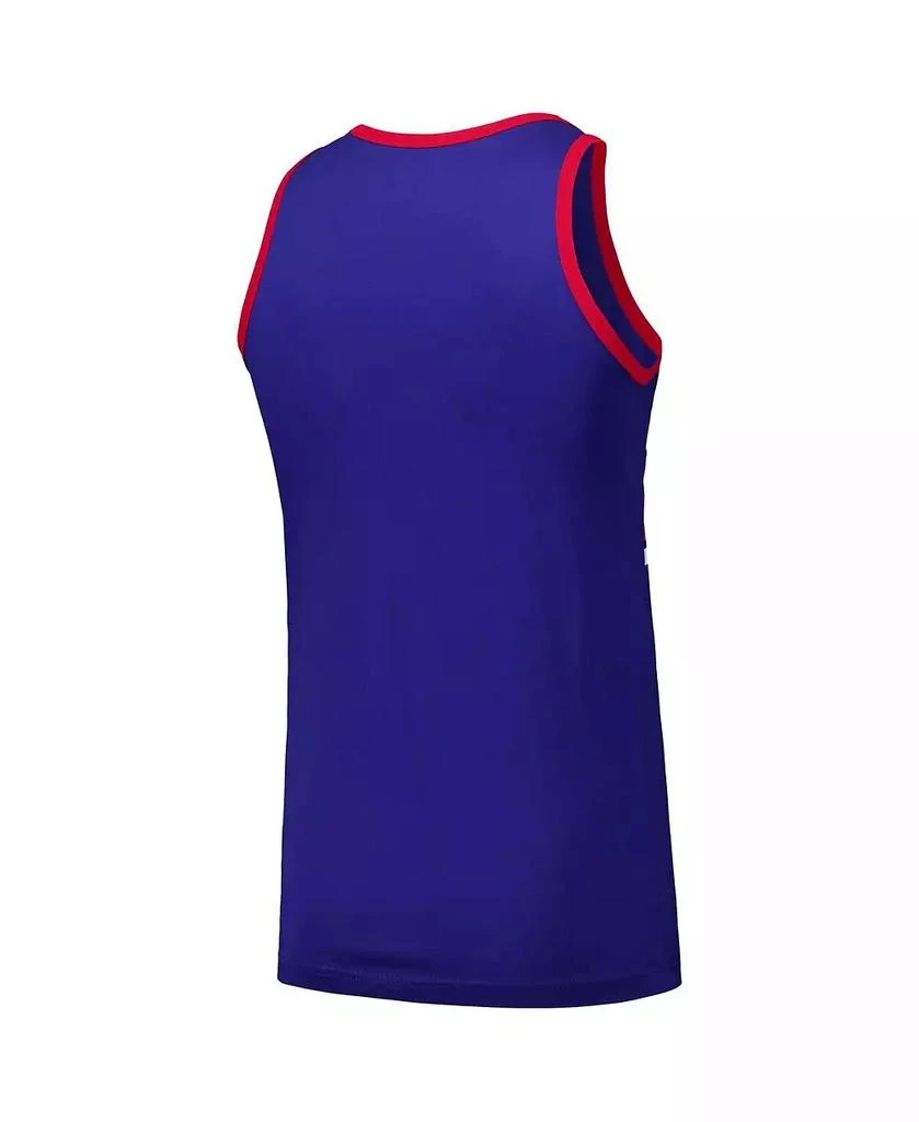 New Era Men's Royal Philadelphia Phillies Jersey Ringer Tank Top 3