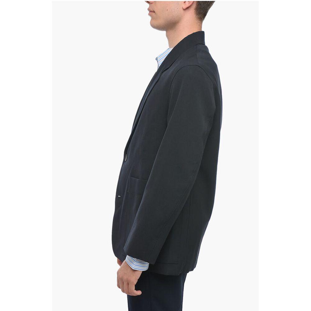 Studio Nicholson Wool-blended Blazer with Notch Men's Lapel