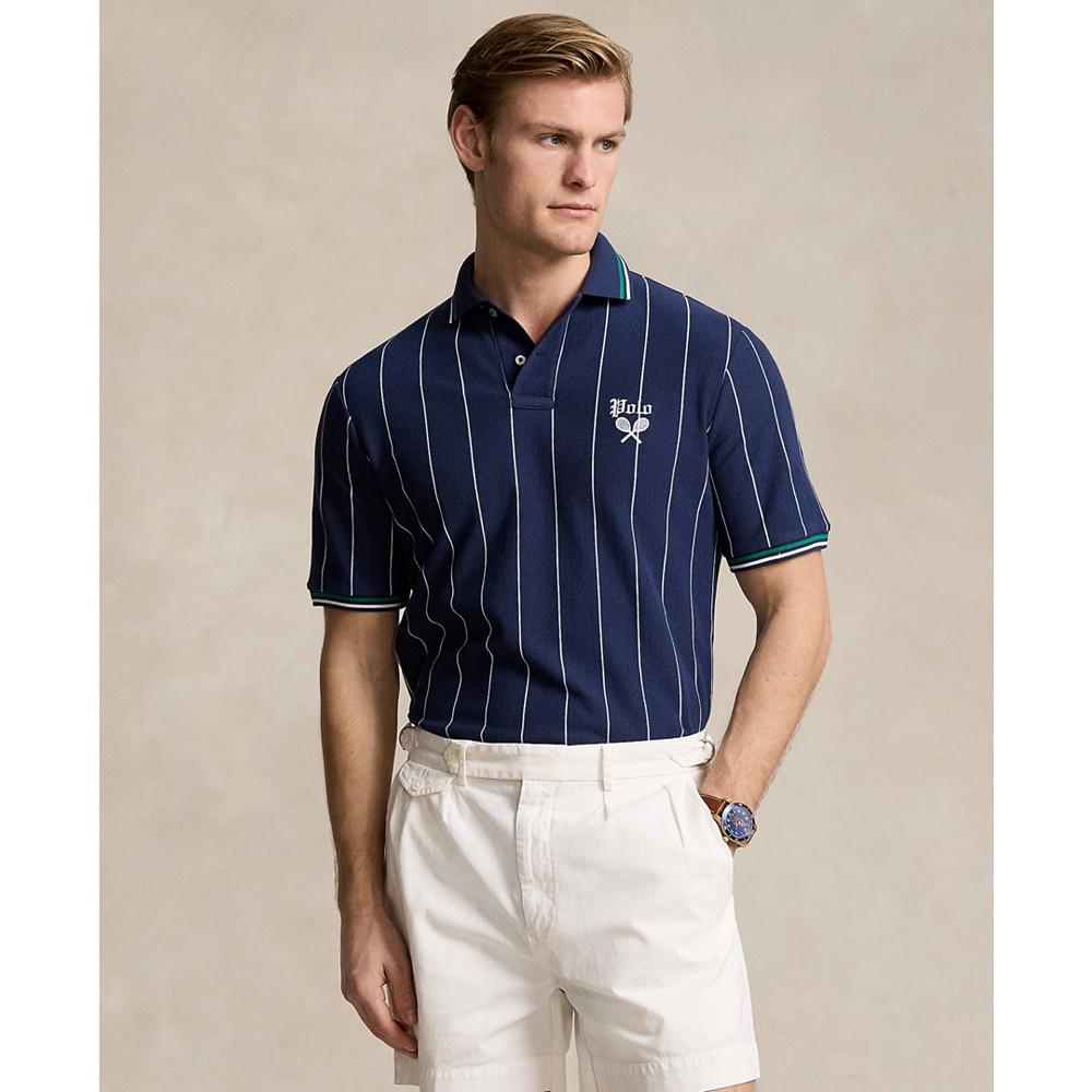Polo Ralph Lauren Men's Classic-Fit Embroidered Mesh Polo Shirt