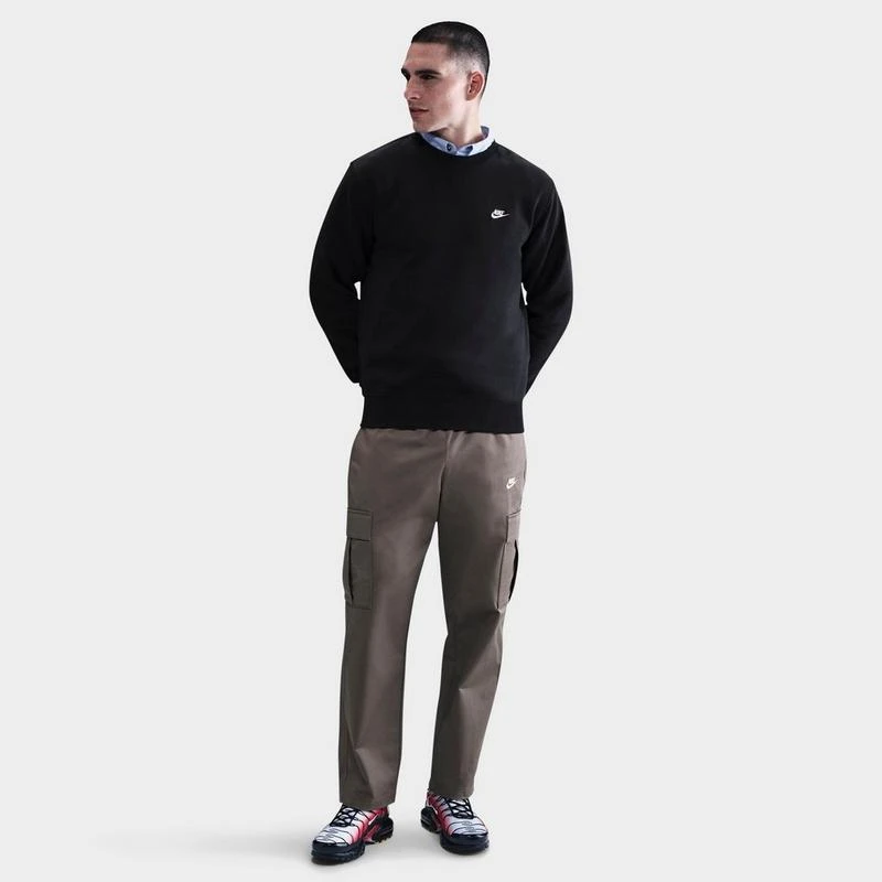 NIKE Men's Nike Club Fleece Premium Crewneck Sweatshirt 2