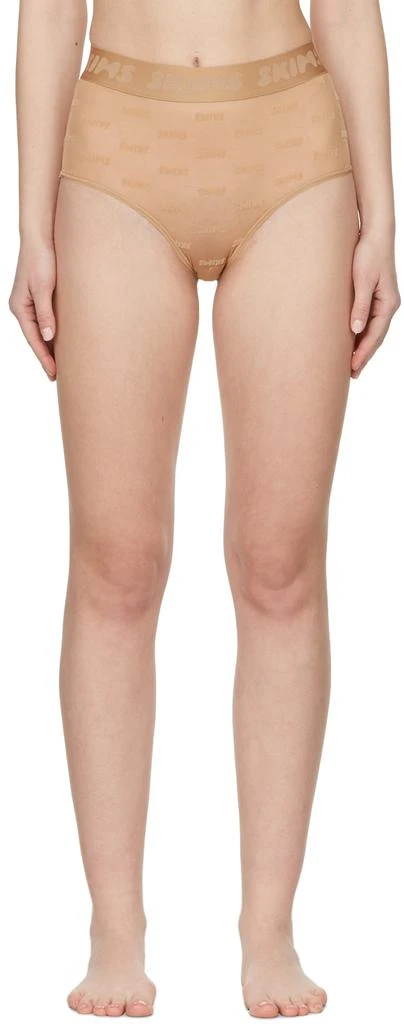 SKIMS Beige After Hours Briefs 1