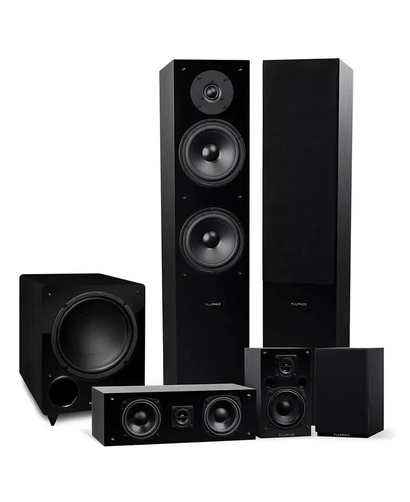 Fluance Elite High Definition Surround Sound Home Theater 5.1 Speaker System