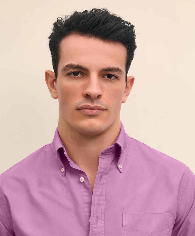 Brooks Brothers Friday Shirt, Garment Dyed Oxford