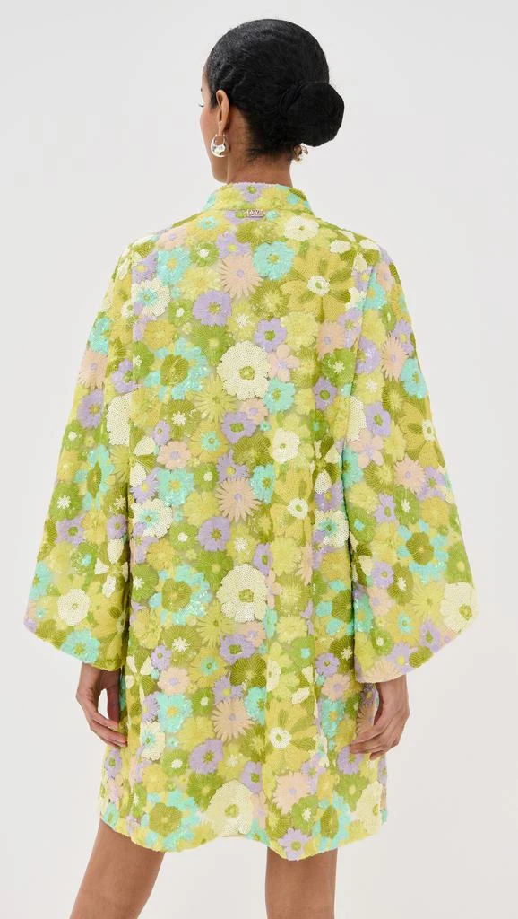 La Vie Style House Burst Sequin Mini Caftan 2